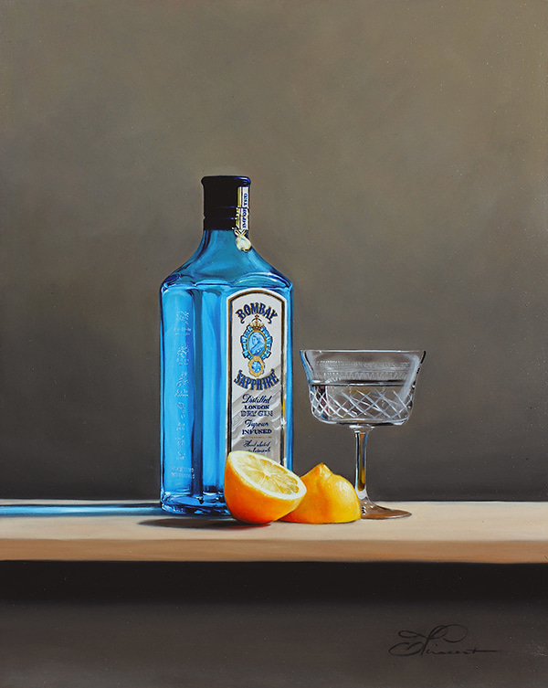 Lemon Cobalt by Oliver Shepherd  | Lethbridge Gallery